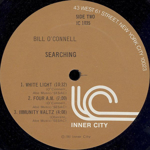 Bill O'Connell : Searching (LP, Album)