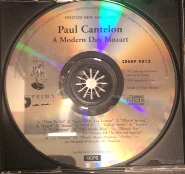 Paul Cantelon : A Modern Day Mozart (CD, Album)