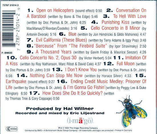 Various : Music From And Inspired By The Film Short Cuts (CD, Comp)