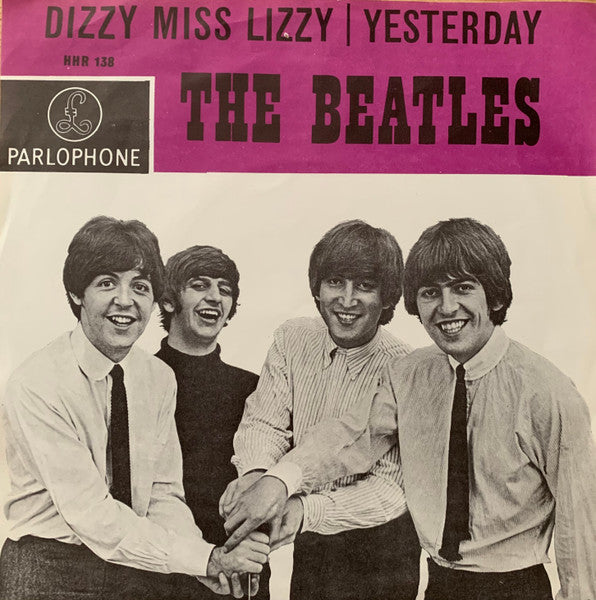 The Beatles : Dizzy Miss Lizzy / Yesterday (7", Single)