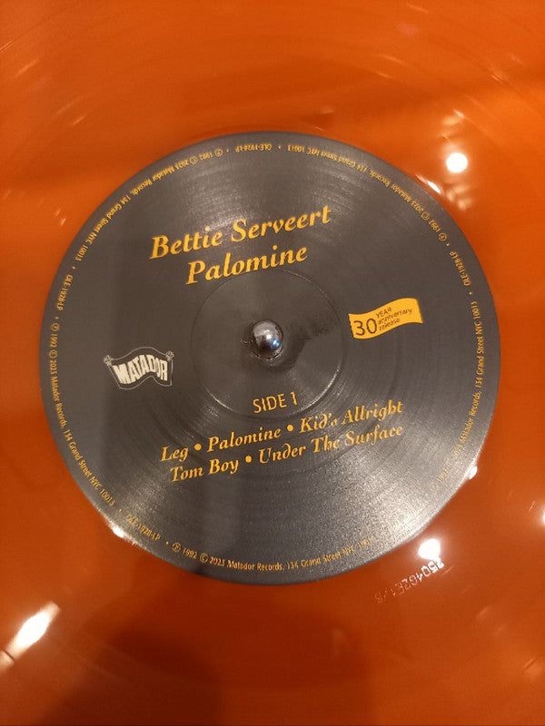 Bettie Serveert : Palomine (LP, Album, RE, Ora + 7", Ora)