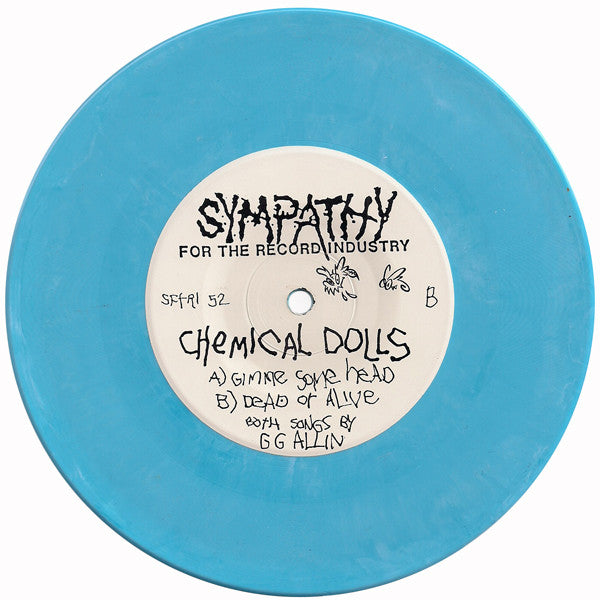 Chemical Dolls : Sympathy For GG (7", Single, Ltd, Blu)