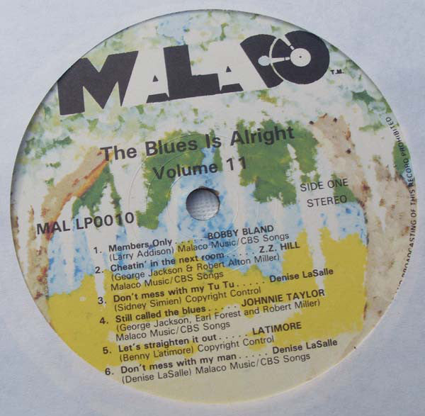 Various : The Blues Is Alright - Volume II (LP, Comp)