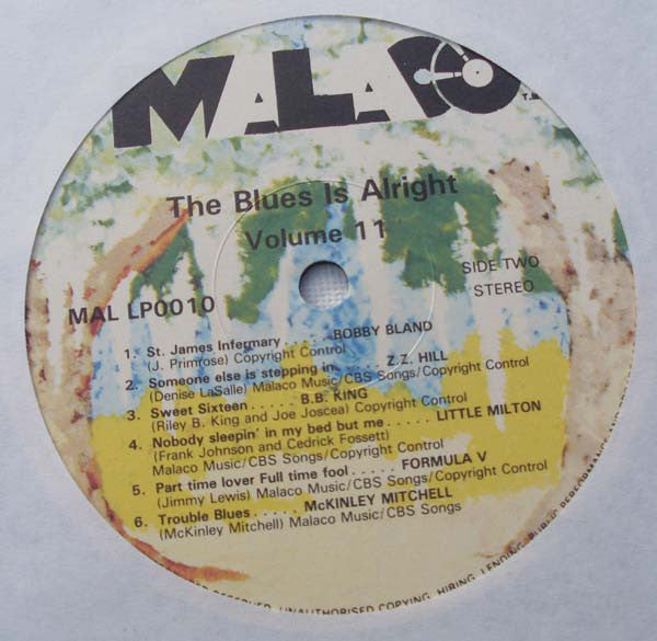 Various : The Blues Is Alright - Volume II (LP, Comp)