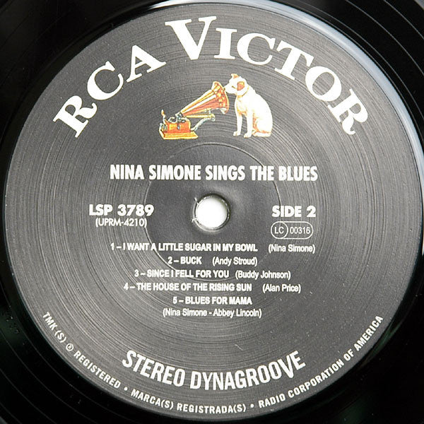 Nina Simone : Nina Simone Sings The Blues (LP, RE, RM, 180)