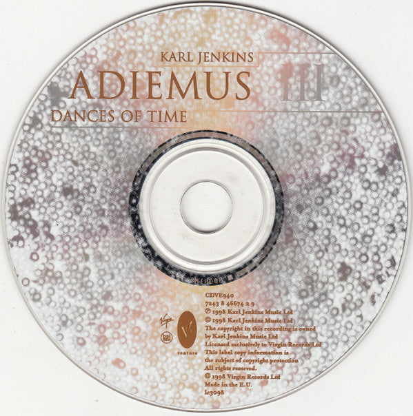 Karl Jenkins / Adiemus : Dances Of Time (CD, Album)