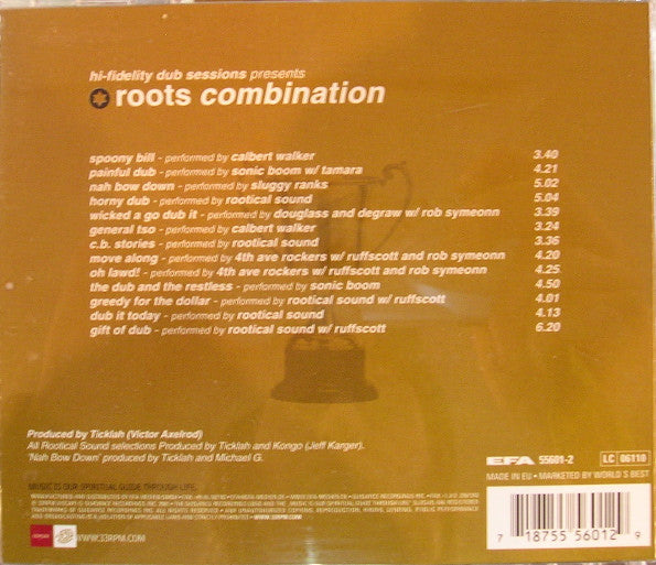 Roots Combination : Hi-Fidelity Dub Sessions Presents Roots Combination (CD, Album)