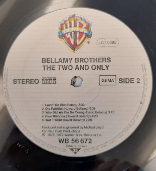 Bellamy Brothers : The Two And Only (LP, Album)
