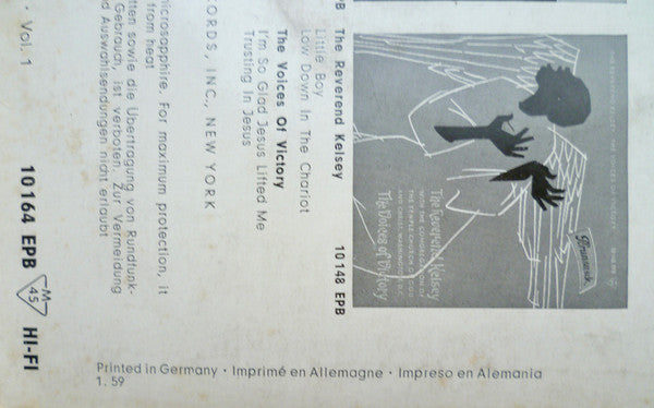 Louis Armstrong And His All-Stars And The Sy Oliver Choir : Swing Low Sweet Satchmo, Vol. 1 (7", EP, Mono)