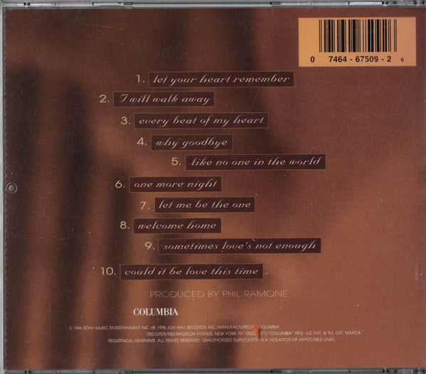 Johnny Mathis : All About Love (CD, Album)