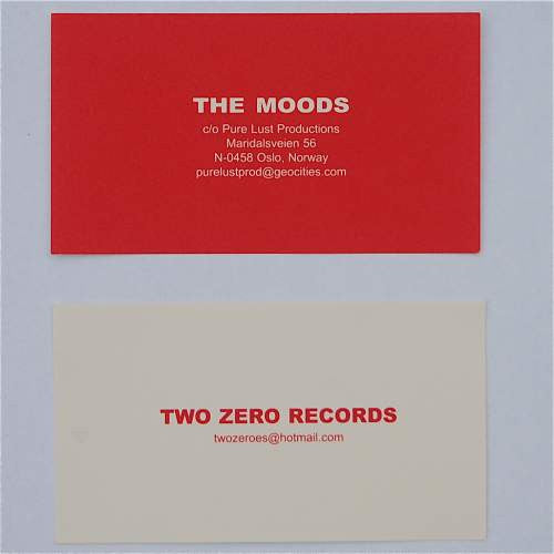The Moods (2) : Gina / Baby Don't Yo Do It (7", Red)