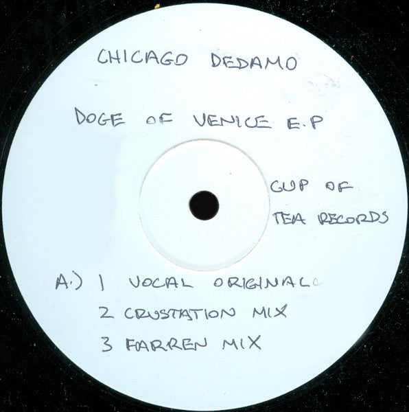 Dadomo : The Doge Of Venice (12", Promo, W/Lbl)