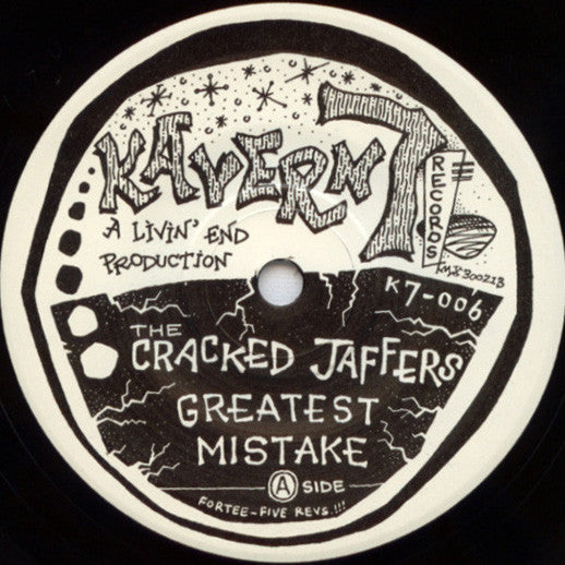 The Cracked Jaffers : Drop In... (7", EP)