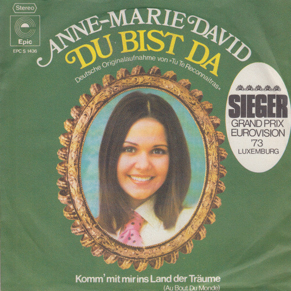 Anne-Marie David : Du Bist Da (7", Single)
