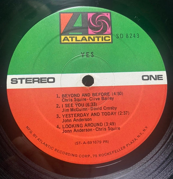 Yes : Yes (LP, Album, RE, Pre)