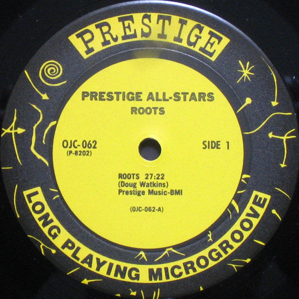 The Prestige All Stars : Roots (LP, Album, RE)