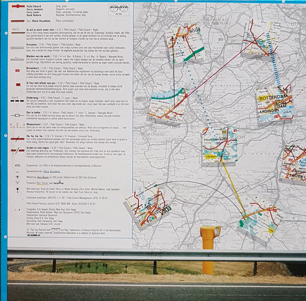 Polle Eduard Band : Onderweg... Hoezo? (LP, Album)