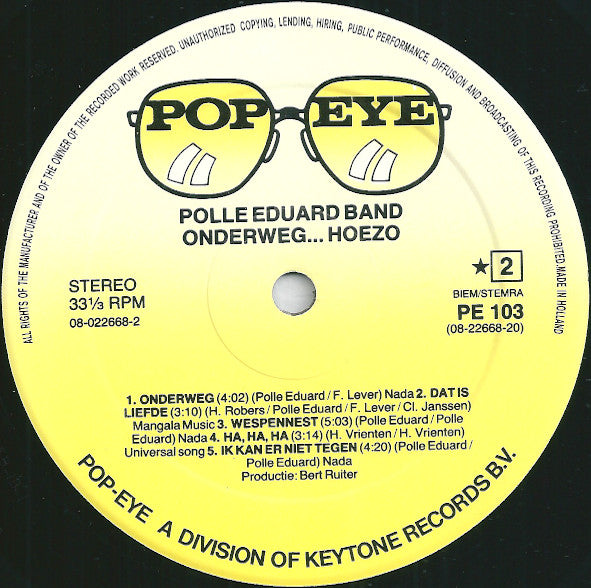 Polle Eduard Band : Onderweg... Hoezo? (LP, Album)
