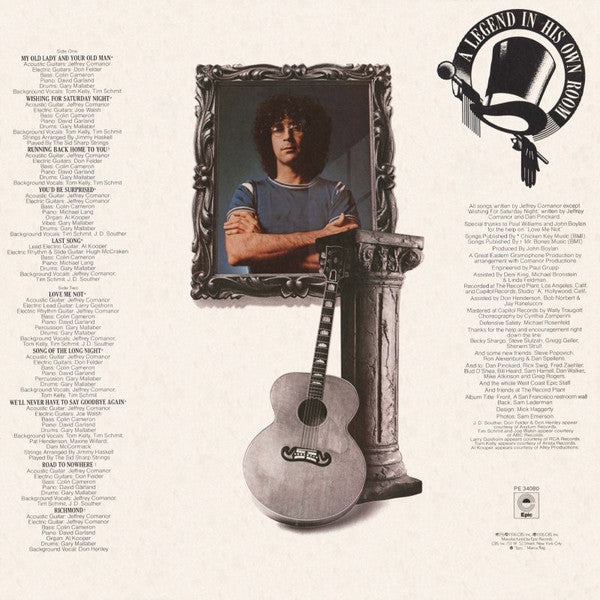 Jeffrey Comanor : A Rumor In His Own Time (LP)