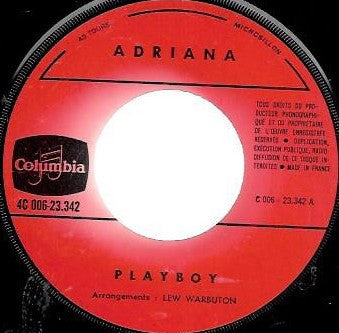 Adriana (11) : Playboy (7", Single)