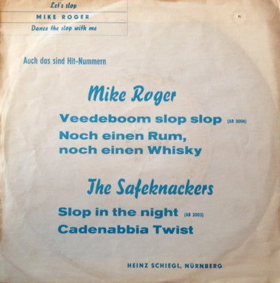 Mike Roger And His Machine-Guns : Let's Slop / Dance The Slop With Me (7", Single)