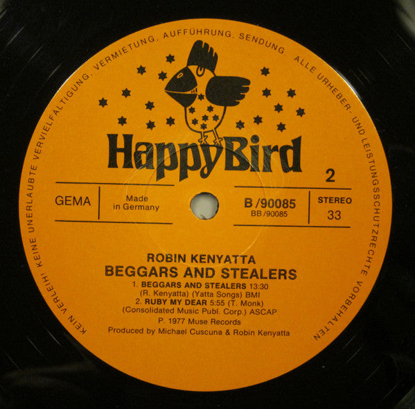 Robin Kenyatta : Beggars And Stealers (LP, Album, RE)