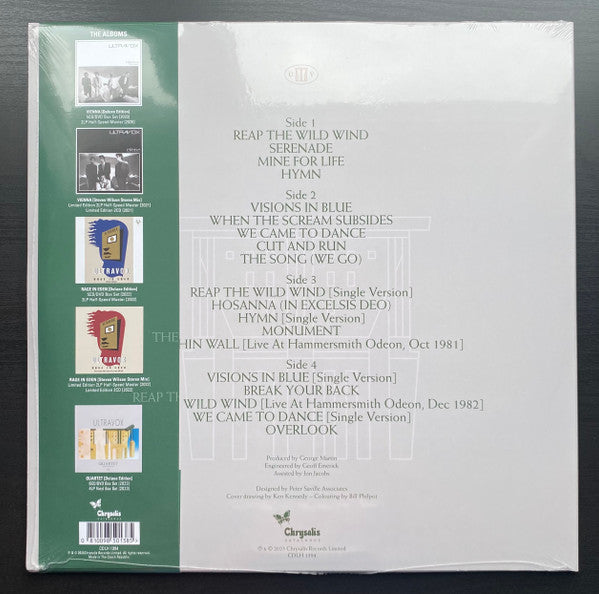 Ultravox : Quartet (LP, Album, RE, 180 + LP, Comp, 180 + Dlx, 40t)
