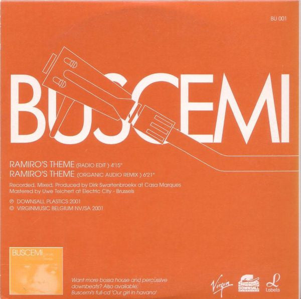 Buscemi : Ramiro's Theme (CD, Single, Promo)