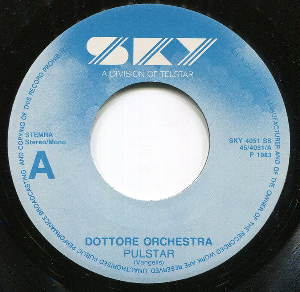 Orchestre Dottore : Pulstar (7")
