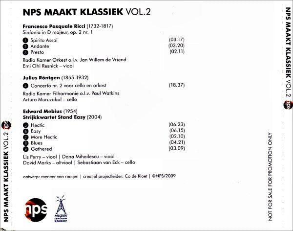 Various : NPS Maakt Klassiek Vol. 2 (CD, Comp, Promo)
