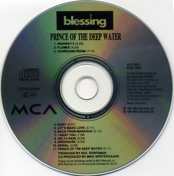 The Blessing : Prince Of The Deep Water (CD, Album)
