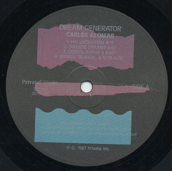Carlos Alomar : Dream Generator (LP, Album)