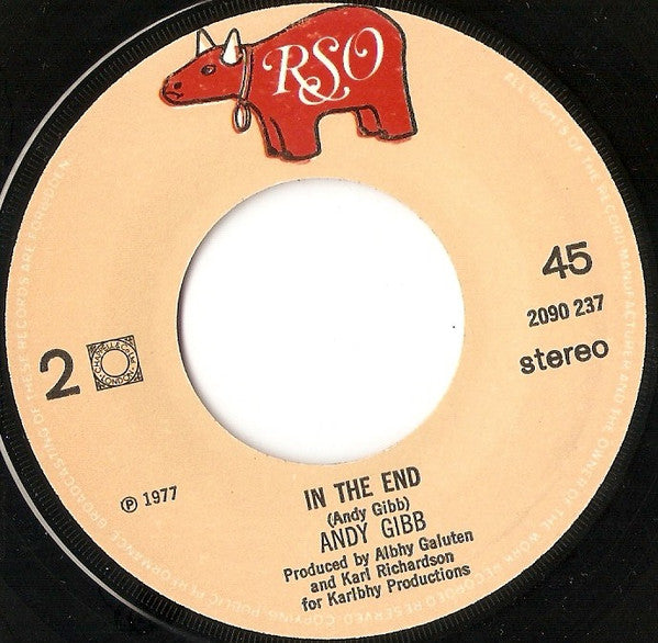 Andy Gibb : I Just Want To Be Your Everything (7", Single)