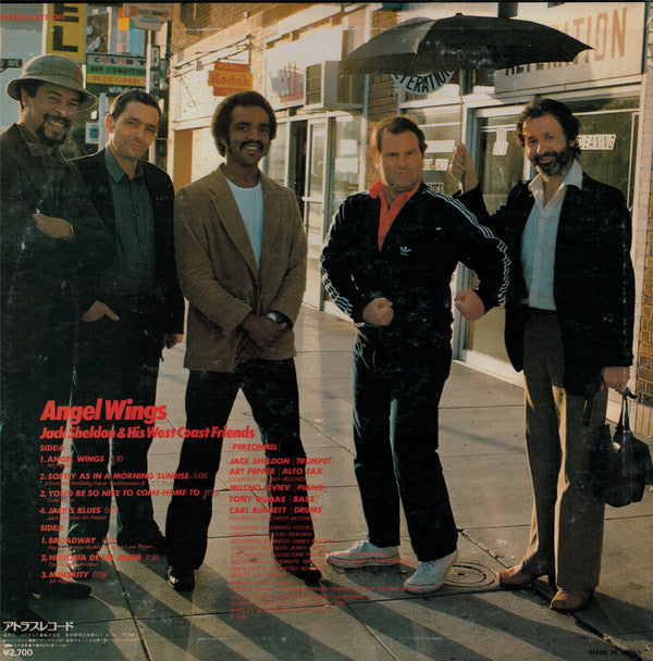 Jack Sheldon & His West Coast Friends : Angel Wings (LP, Album)