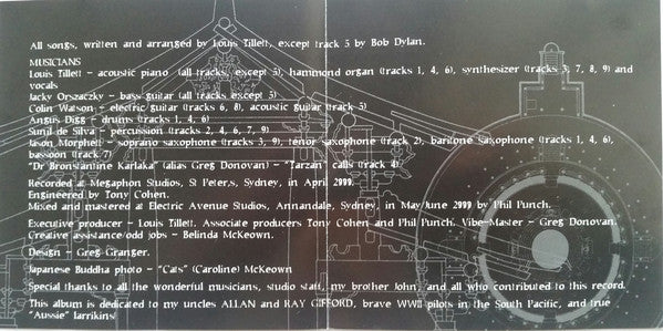 Louis Tillett : Learning To Die (CD, Album)