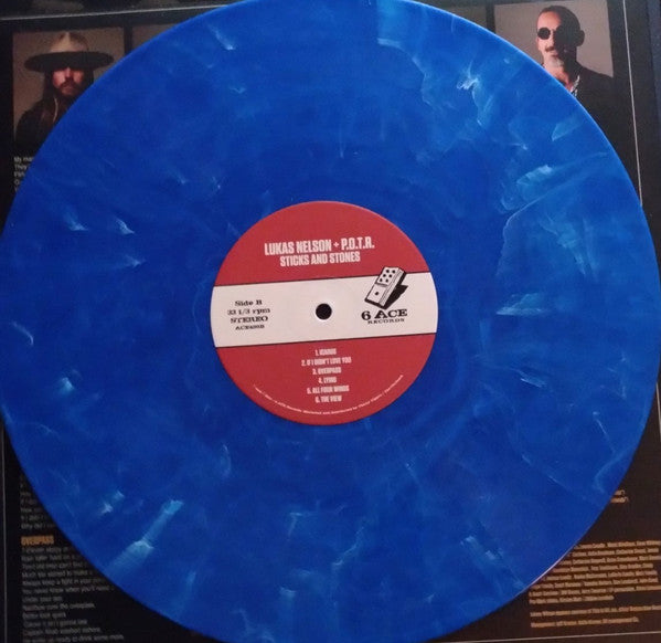 Lukas Nelson + Promise Of The Real : Sticks And Stones (LP, Album, Dar)