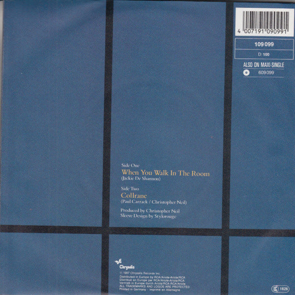 Paul Carrack : When You Walk In The Room (7", Single)