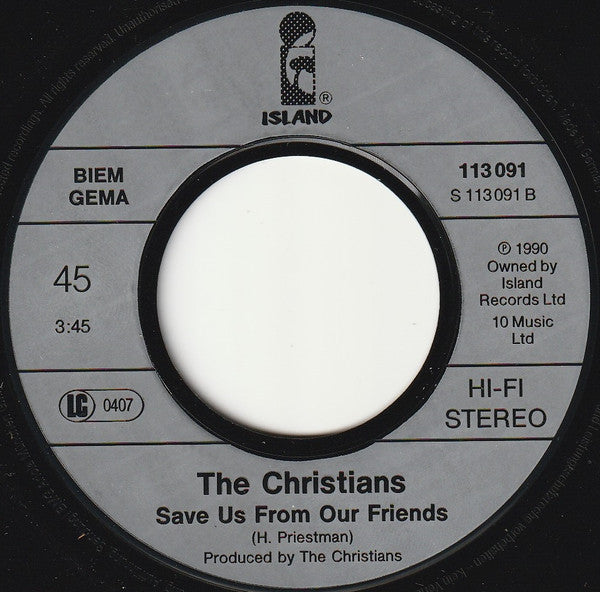 The Christians : I Found Out (7", Single)