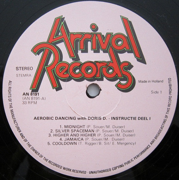 Doris D : Aerobic Dancing With Doris D (LP, Album)