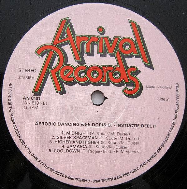 Doris D : Aerobic Dancing With Doris D (LP, Album)