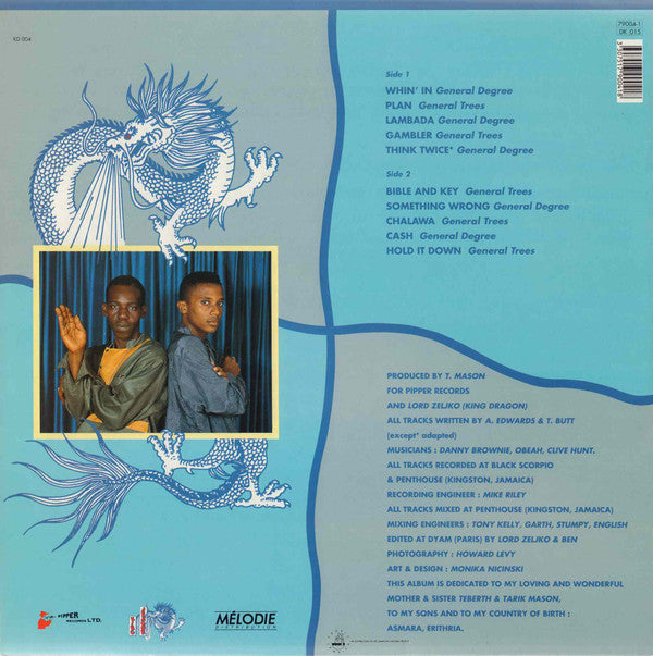 General Trees / General Degree : Battle Of The Generals (LP, Album)