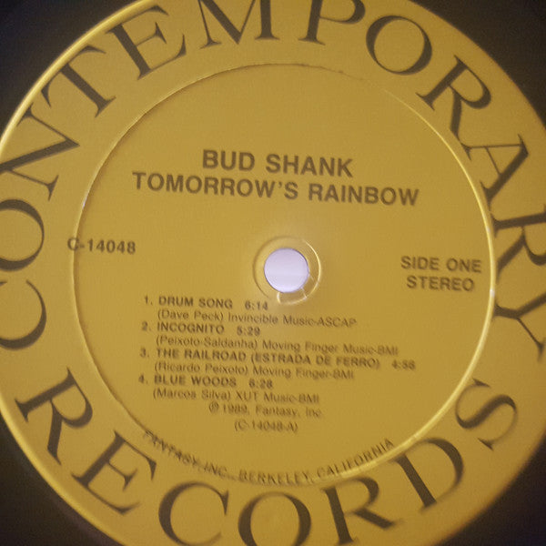 Bud Shank : Tomorrow's Rainbow (LP, Album)