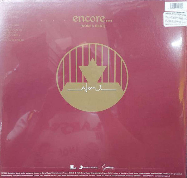 Klaus Nomi : Encore ... (LP, Comp, RE)