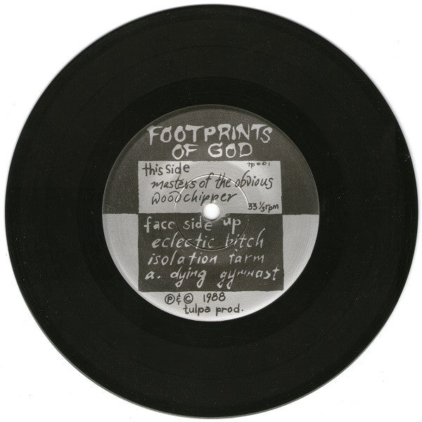 Various : Footprints Of God (7", EP, Comp)