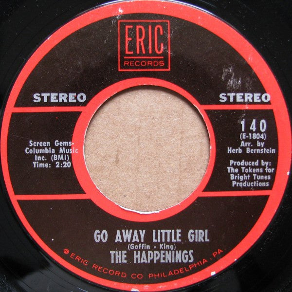 The Happenings : Go Away Little Girl / See You In September (7")