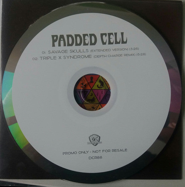 Padded Cell : Savage Skulls (CD, Single, Promo)