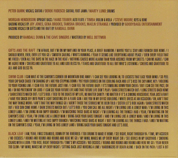 The Cave Singers : No Witch (CD, Album)