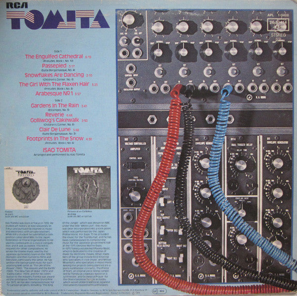 Tomita : Snowflakes Are Dancing (The Newest Sound Of Debussy) (LP, Album, RE)