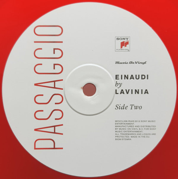 Ludovico Einaudi By Lavinia Meijer : Passaggio (LP, Album, Ltd, Num, RE, Red)