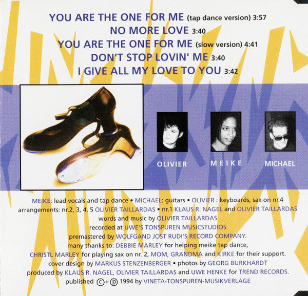 Two Colours Project : You Are The One For Me (CD, Maxi)